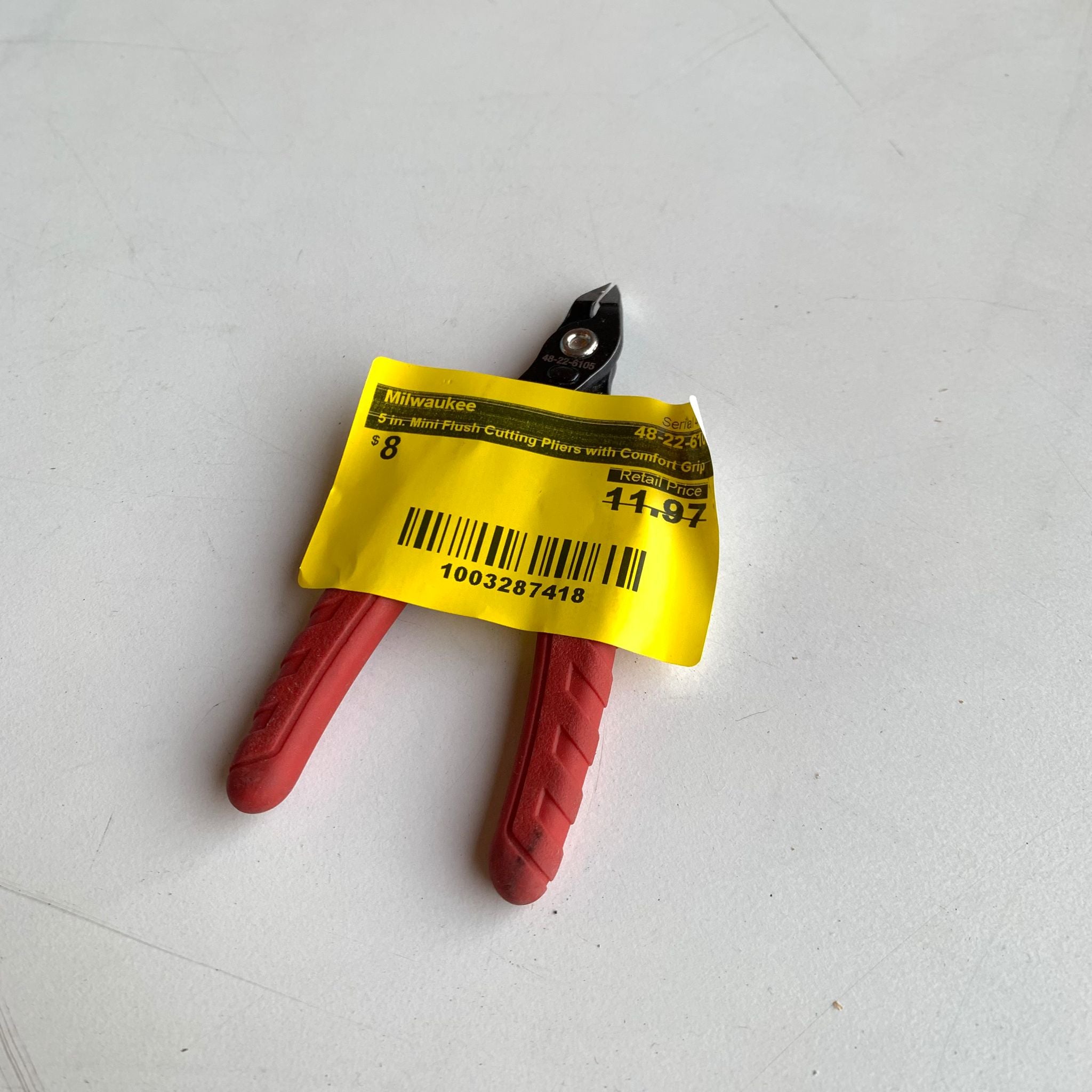 5 in. Mini Flush Cutting Pliers with Comfort Grip (48-22-6105) 5 in. Mini Flush Cutting Pliers with Comfort Grip (48-22-6105)